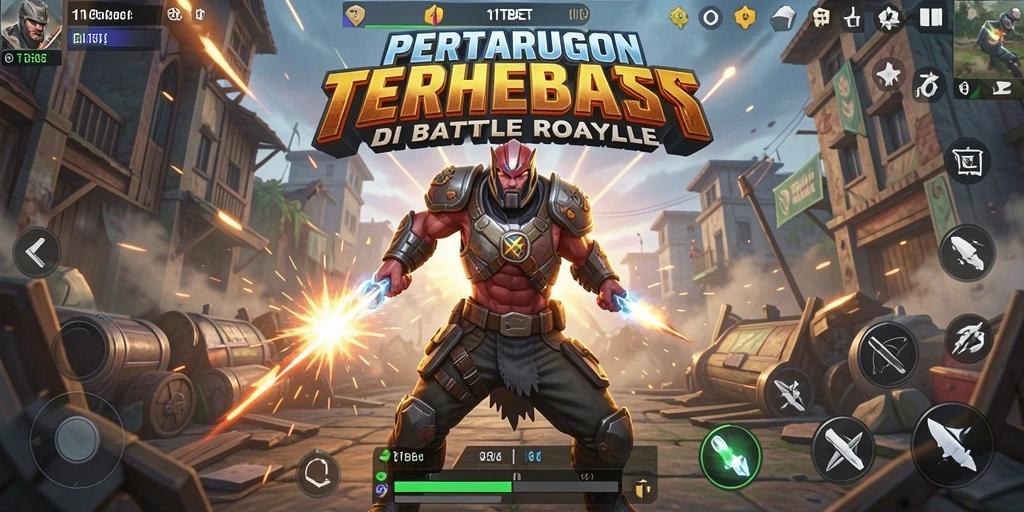 Tangkapan layar gameplay seru di 11TBET Battle Royale.