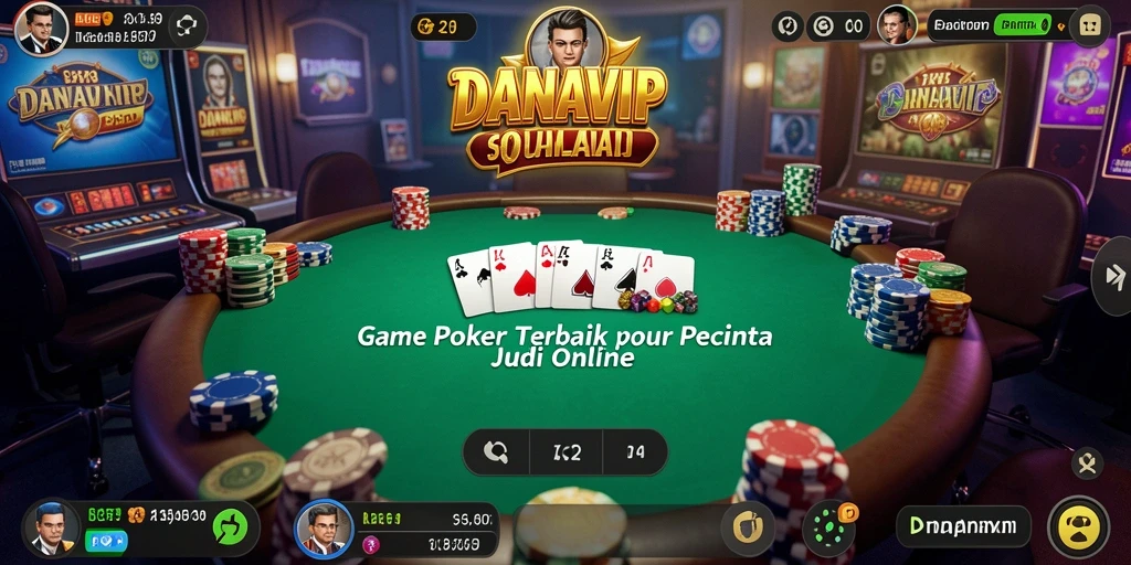 Gameplay Poker yang seru dan menantang di DANAVIP.