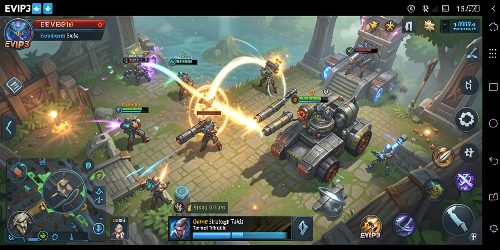 Tampilan gameplay seru dalam EVIP3 yang memikat pemain.