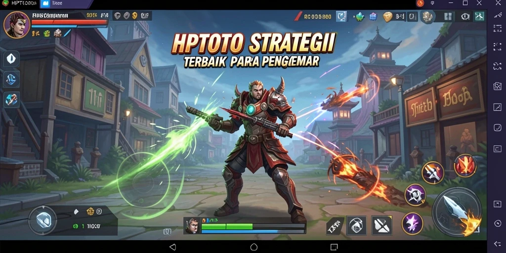 Tampilan gameplay HPTOTO yang menantang dan strategis.