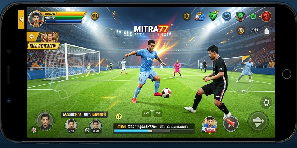 Screenshot MITRA77 menampilkan gameplay menarik dalam olahraga kompetitif.