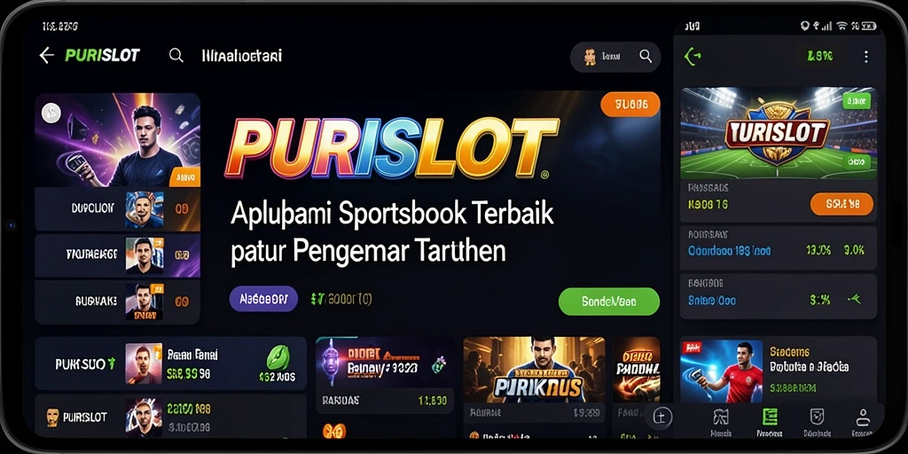 Tampilan antarmuka gameplay PURISLOT yang menarik dan interaktif.