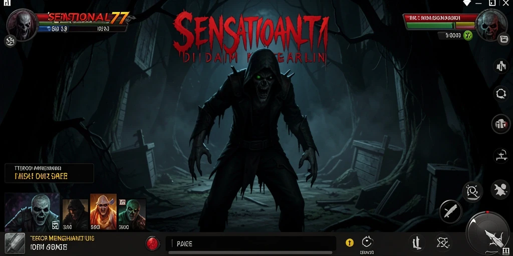 Gameplay menegangkan dalam SENSATIONAL77 yang memacu adrenalin.